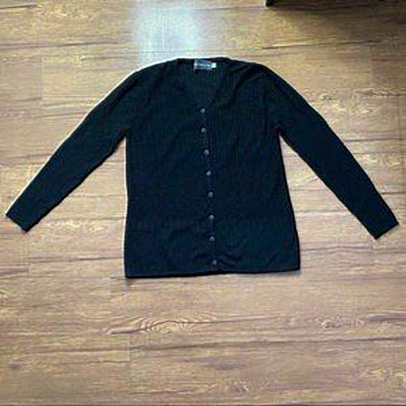 Melanie Lyne‎ Black Sweater Size Medium - Picture 1 of 9